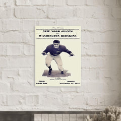 Al Blozis metal print mockup