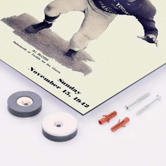 Al Blozis metal print mockup