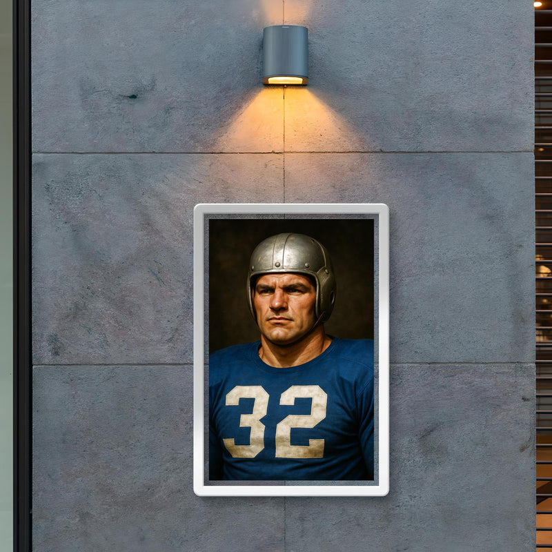 Al Blozis portrait poster 2