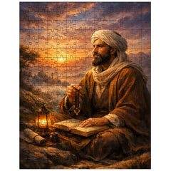 Al Ghazali after spiritual crisis at dawn jigsaw puzzle