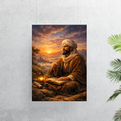 Al Ghazali after spiritual crisis at dawn poster 7