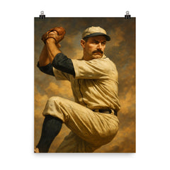 Al Gumbert poster on a plain backdrop in size 8"x10".