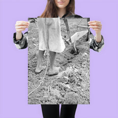 Alabama plow girl, near Eutaw, Alabama by Dorothea Lange poster 3