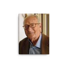 Alain Decaux canvas print on a plain backdrop in size 12"x16".