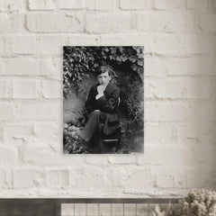 Alain-Fournier metal print mockup