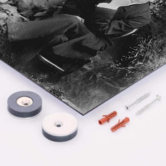 Alain-Fournier metal print mockup