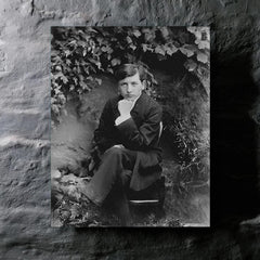 Alain-Fournier metal print mockup