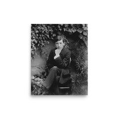 Alain-Fournier poster on a plain backdrop in size 8"x10".
