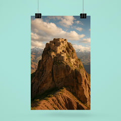 Alamut Castle Iran poster 6