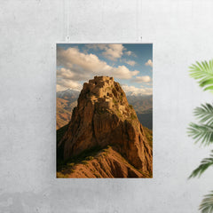 Alamut Castle Iran poster 7