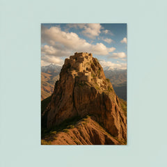 Alamut Castle Iran poster 8