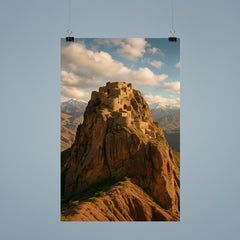 Alamut Castle Iran poster 9