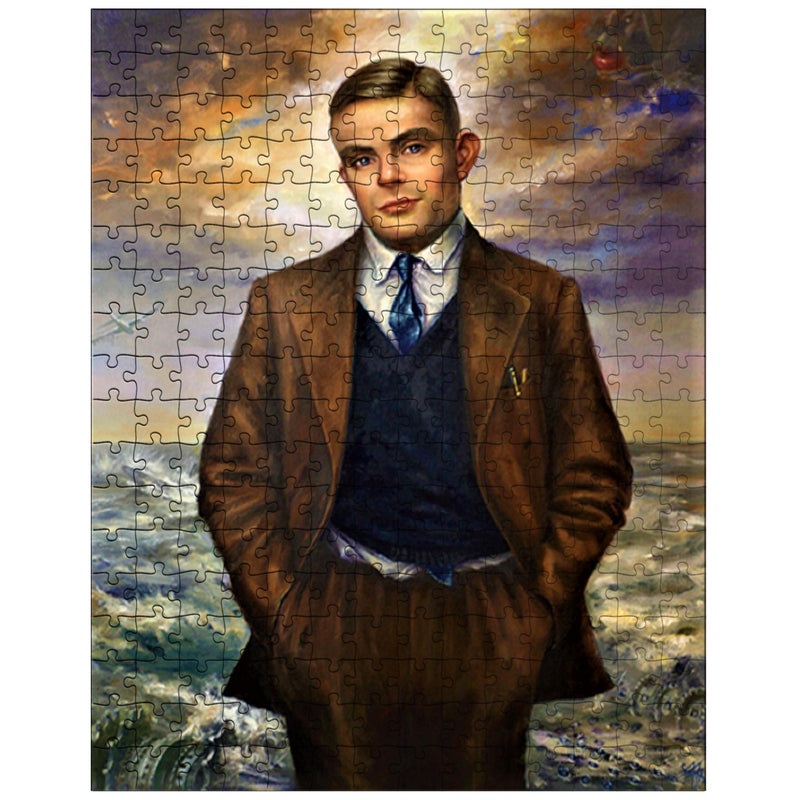 Alan Turing Painting jigsaw puzzle
