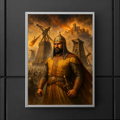 Alauddin Khalji under siege engines at Chittor poster 5