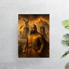 Alauddin Khalji under siege engines at Chittor poster 7