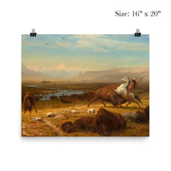 Albert Bierstadt Landscape Painting poster 2