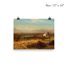 Albert Bierstadt Landscape Painting poster 3