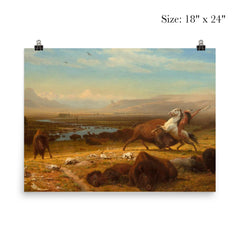 Albert Bierstadt Landscape Painting poster 5