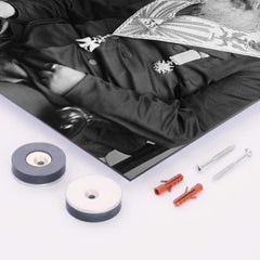 Albert Pike metal print mockup