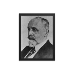 Albert von Schrenck-Notzing framed print on a plain backdrop in size 12"x16".