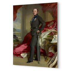 Albert, Prince Consort metal print mockup