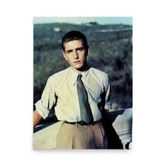 Alberto Marvelli poster on a plain backdrop in size 18"x24".