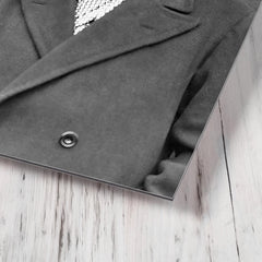 Aleister Crowley metal print mockup