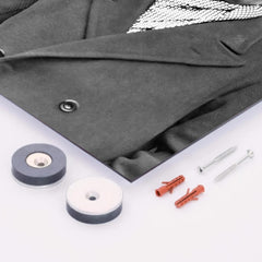 Aleister Crowley metal print mockup