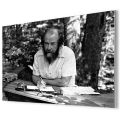 Aleksandr Solzhenitsyn metal print mockup
