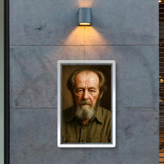 Aleksandr Solzhenitsyn portrait poster 2