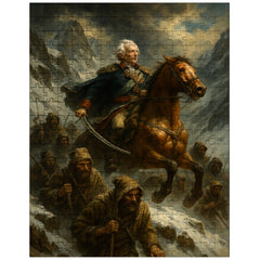 Aleksandr Suvorov crossing the Alps with ragged troops jigsaw puzzle