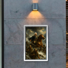 Aleksandr Suvorov crossing the Alps with ragged troops poster 2
