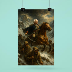 Aleksandr Suvorov crossing the Alps with ragged troops poster 6