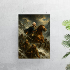 Aleksandr Suvorov crossing the Alps with ragged troops poster 7