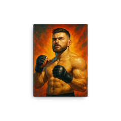 Aleksei Chirikov canvas print on a plain backdrop in size 12"x16".