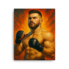 Aleksei Chirikov canvas print on a plain backdrop in size 16"x20".