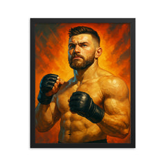 Aleksei Chirikov framed print on a plain backdrop in size 16"x20".