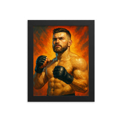 Aleksei Chirikov framed print on a plain backdrop in size 8"x10".