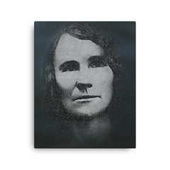 Alena Kish canvas print on a plain backdrop in size 16"x20".