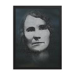 Alena Kish framed print on a plain backdrop in size 18"x24".