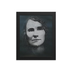 Alena Kish framed print on a plain backdrop in size 8"x10".