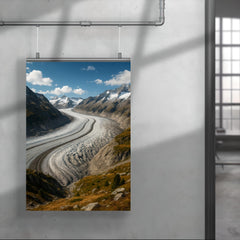 Aletsch Glacier Switzerland poster 4