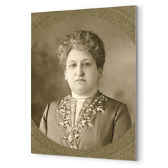 Aletta Jacobs metal print mockup