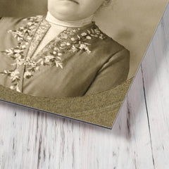 Aletta Jacobs metal print mockup