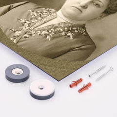 Aletta Jacobs metal print mockup