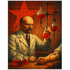 Alexander Bogdanov red star transfusion laboratory jigsaw puzzle