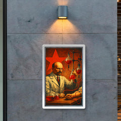 Alexander Bogdanov red star transfusion laboratory poster 2