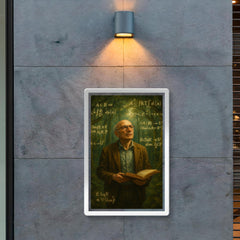 Alexander Grothendieck in forest of equations poster 2