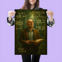 Alexander Grothendieck in forest of equations poster 3