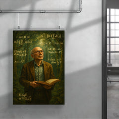 Alexander Grothendieck in forest of equations poster 4